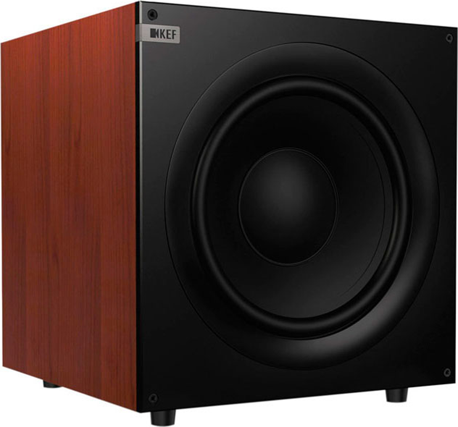 KEF Q400 10 200 Watt Powered Subwoofer Rosewood Accessories4less