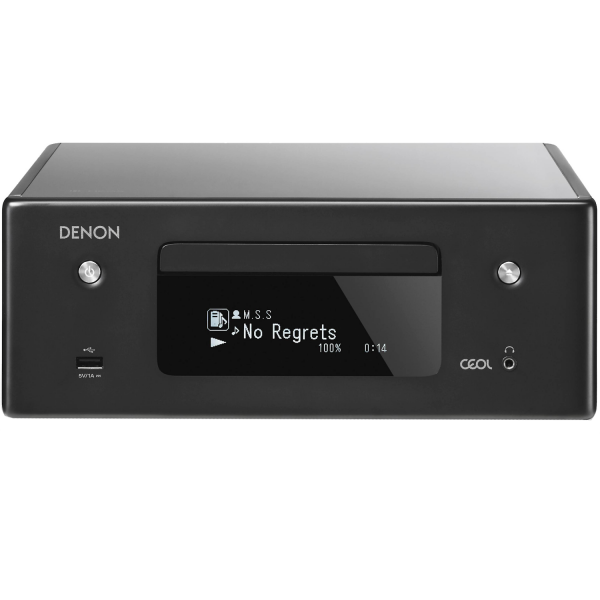 DENON RCD-N10 Compact Stereo Receiver CD player, Bluetooth, AirPlay 2, HEOS | Accessories4less
