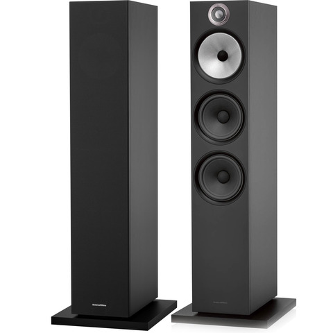 BOWERS & WILKINS 603 S2 Anniversary Edition PAIR 6.5" 3-Way Floor-Standing Speakers Black