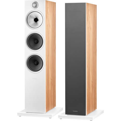 BOWERS & WILKINS 603 S2 Anniversary Edition PAIR 6.5" 3-Way Floor-Standing Speaker Oak