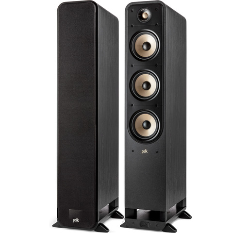 POLK AUDIO NEW Signature Elite ES60 PAIR 6.5" Floor-Standing Speaker Black