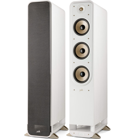 POLK AUDIO NEW Signature Elite ES60 PAIR 6.5" Floor-Standing Speaker White