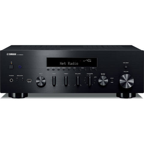 YAMAHA R-N600A 2-Ch x 80 Watts Networking Stereo Receiver Black