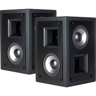 KLIPSCH NEW THX-5000-SUR PAIR 5.25" 3-Way THX Ultra2 Surround Speakers Black