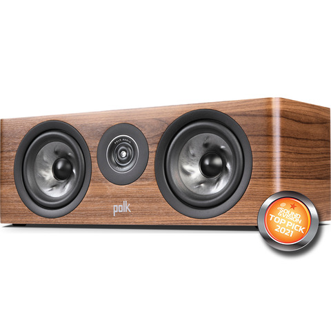 POLK AUDIO NEW Reserve R300 EACH 5.25" 2-Way Center Channel Speaker Brown