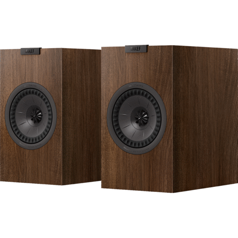 KEF Q1 Meta PAIR 5.25" 2-Way Bookshelf Speakers Walnut