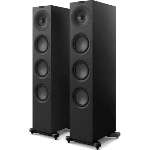 KEF NEW Q11 META PAIR 6.5" 3-Way Floor-Standing Speakers Black