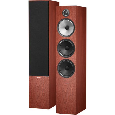 BOWERS & WILKINS 703 S2 PAIR 6.5" 3-Way Floor-Standing Speaker Rosenut