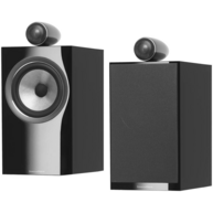 BOWERS & WILKINS 705 S2 PAIR 6.5" 2-Way Bookshelf Speakers Black