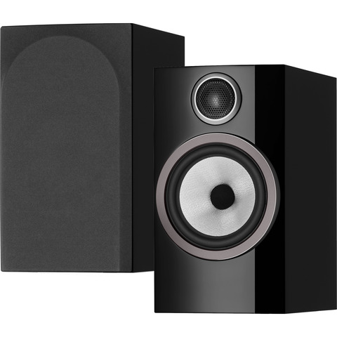 BOWERS & WILKINS 706 S3 PAIR 6.5" 2-Way Bookshelf Speakers Black