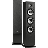 POLK AUDIO NEW Monitor XT60 PAIR 6.5" 2-Way Floor-Standing Speakers Black